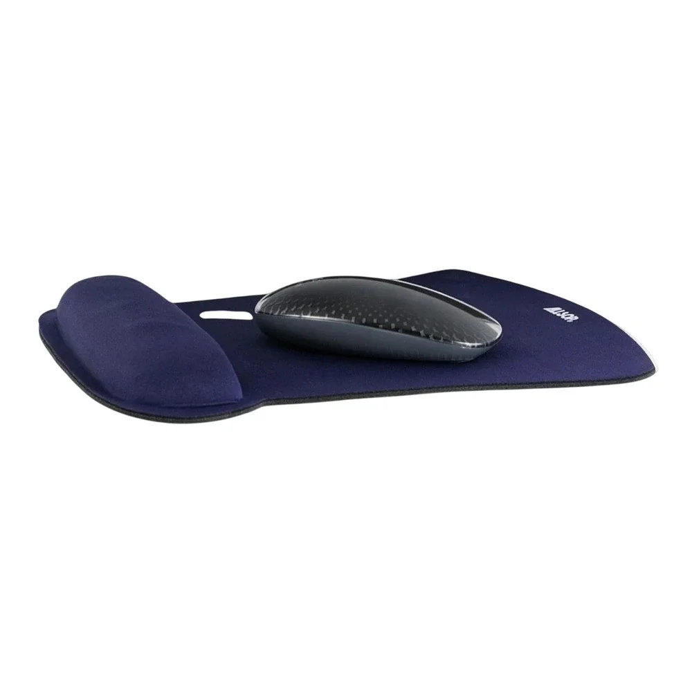 Allsop 30193 Ergoprene Gel Mouse Pad with‎ Wrist Rest Eco-friendly Non-Skid Blue